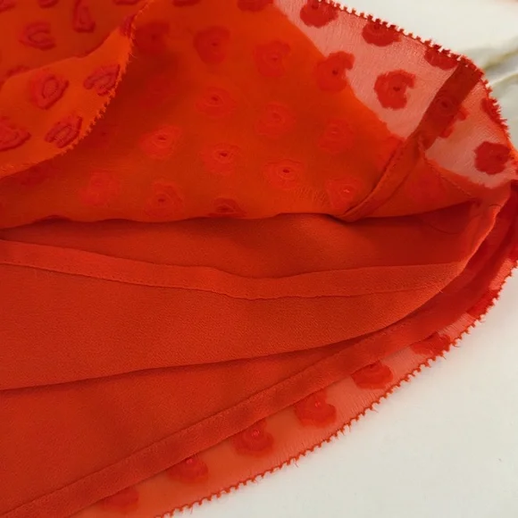 Tory Burch Red Blouse with Tassel Detail - Picture 12 of 16